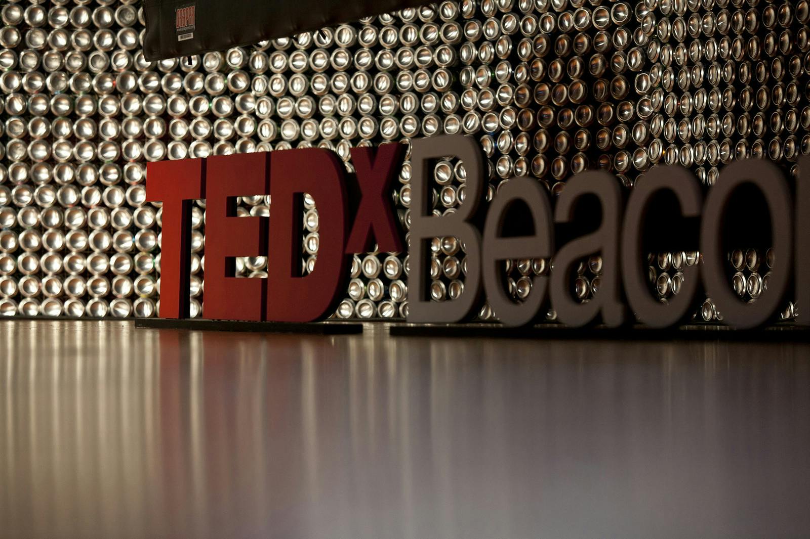 Bergmeyer team designs eco-conscious stage for 2013 TEDx Beacon Street event