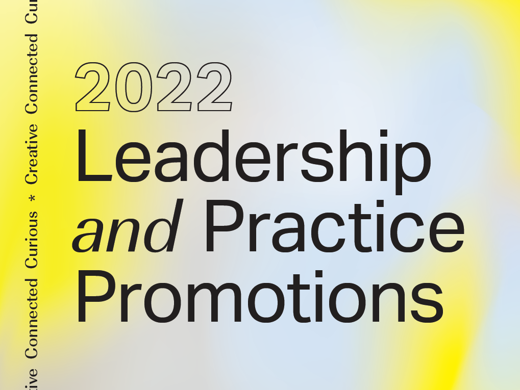 Bergmeyer Announces 2022 Leadership and Practice Promotions