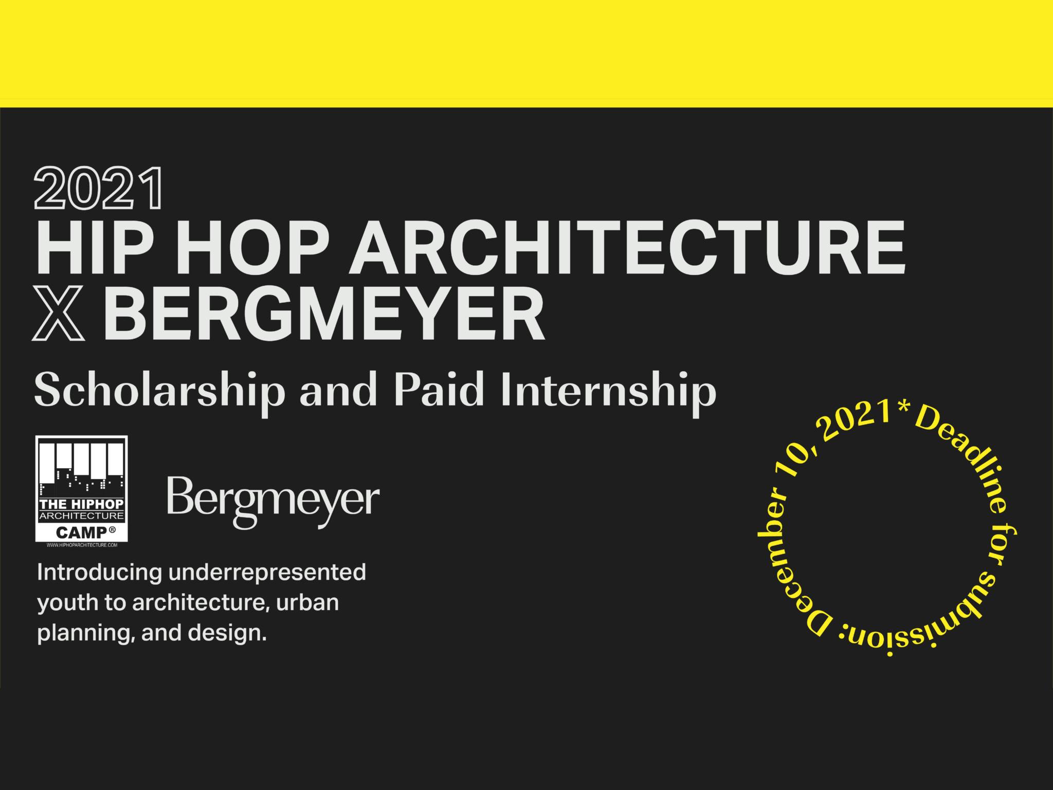 Hip Hop Architecture Camp x Bergmeyer Scholarship and Internship