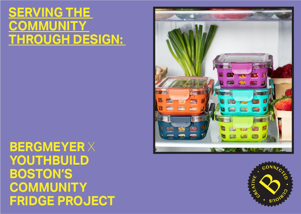 Serving the Community through Design: Bergmeyer x YouthBuild Boston’s Community Fridge Project
