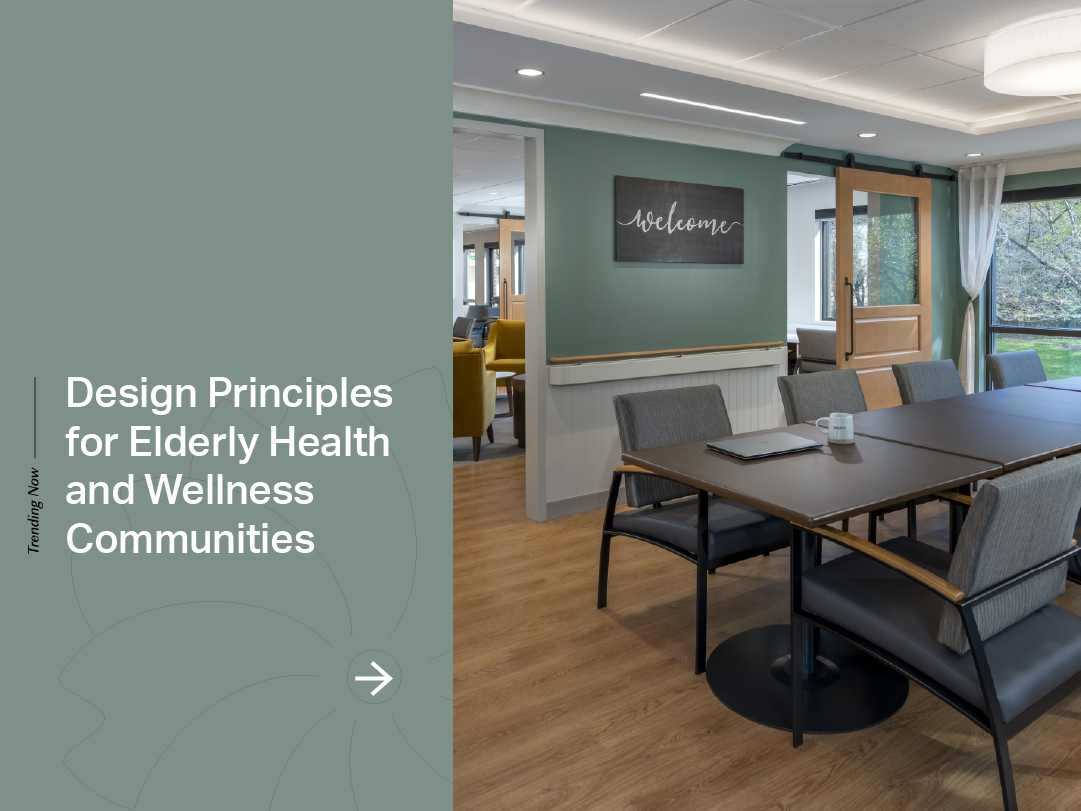 Design Principles for Elderly Health and Wellness Communities